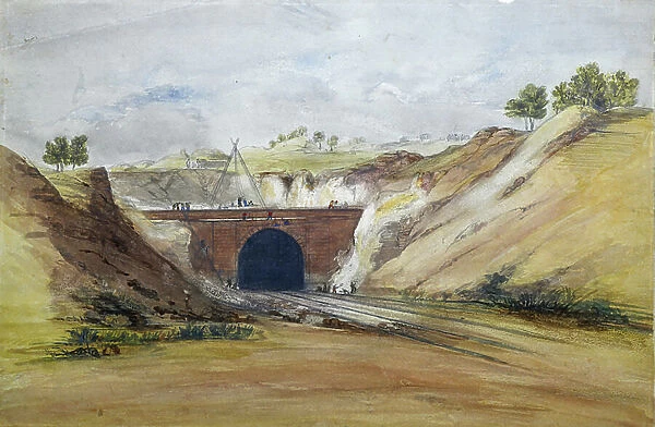 Watford Tunnel, c. 1836 (w / c)