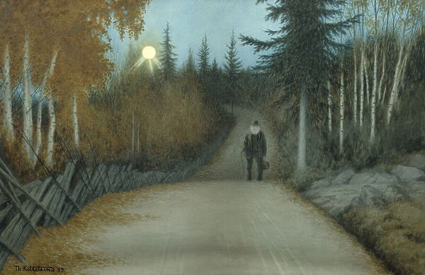On the way home, 1905