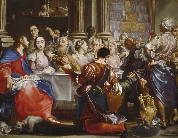 The Wedding at Cana, c. 1686 (oil on canvas)