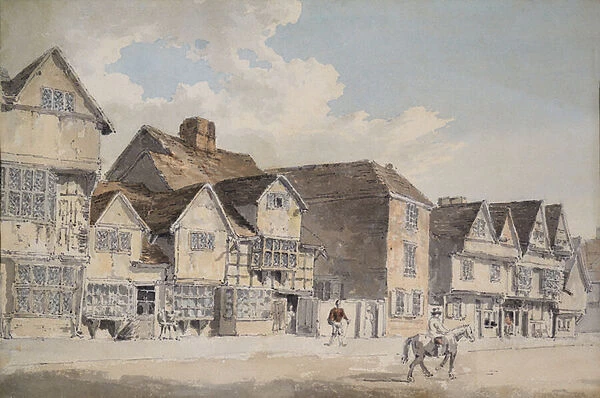 Week Street, Maidstone, 1767-1816 (Watercolour)