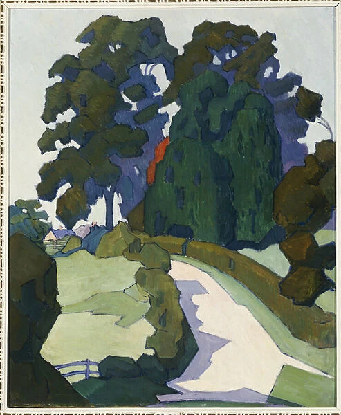 Weeping Ash, 1923 (oil on canvas)