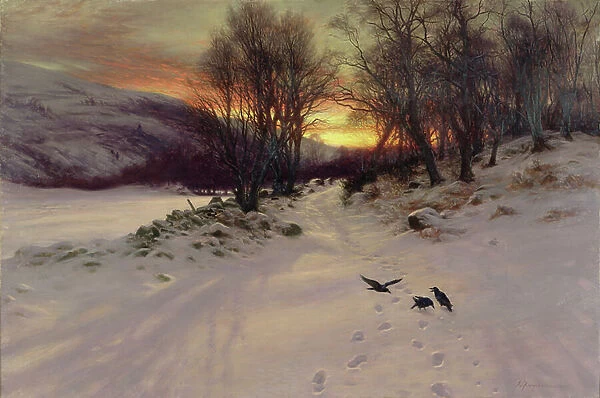 When the West with Evening Glows, 1901 (oil on canvas)