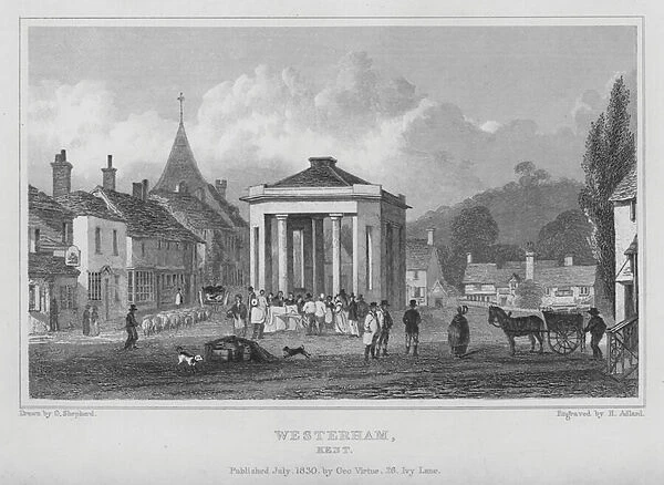Westerham, Kent (engraving)