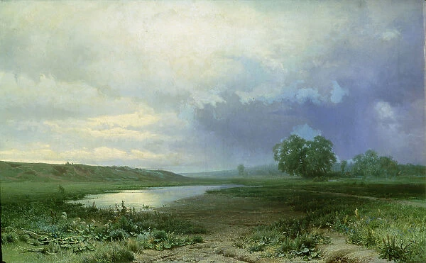 Wet Meadow, 1872 (oil on canvas)