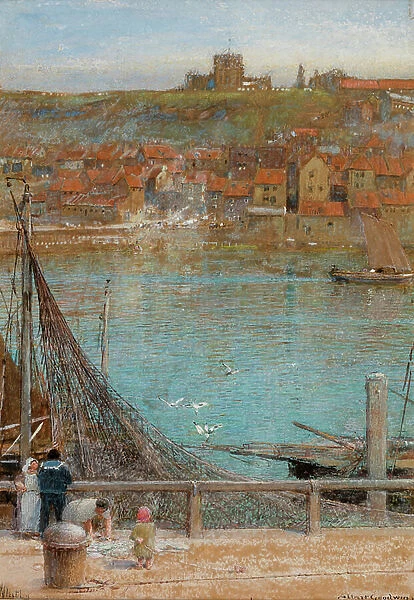 Whitby, undated (watercolour, gouache on paper)