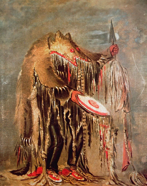 The White Buffalo, c. 1840 (oil on canvas)