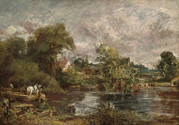 The White Horse, 1818-19 (oil on canvas)