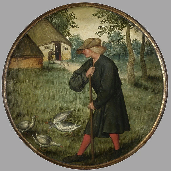 Who Knows why Geese Walk Barefoot?, c. 1594 (oil on panel)