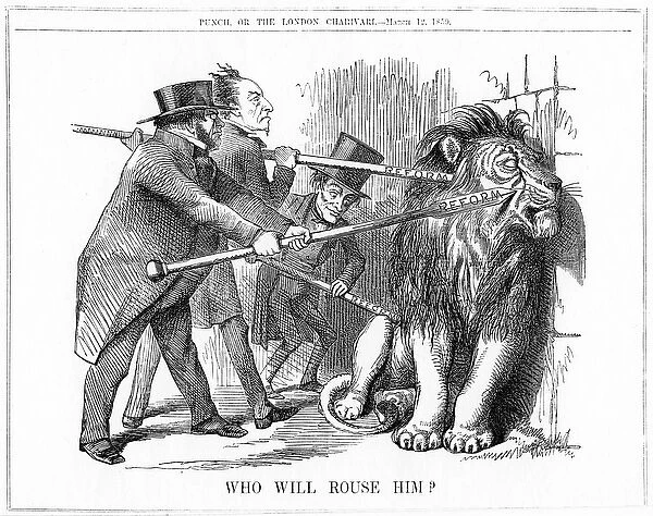 Who will rouse him? 1859 (engraving)