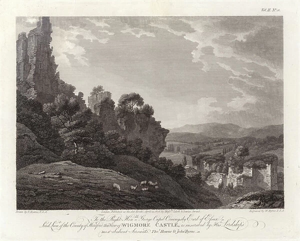 Wigmore Castle (engraving)