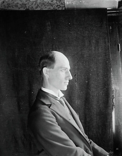 Wilbur Wright, aged 30, 1897 (b / we photo)