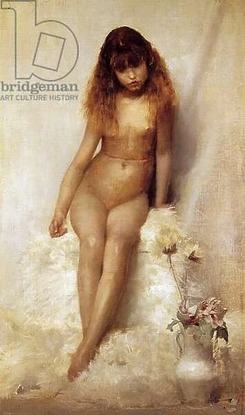 Wild Flower, 1881 (oil on canvas)