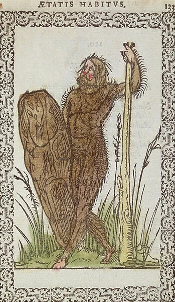 The Wild Man, illustration from Omnium Fere Gentium nostraeque aetatis Nationum