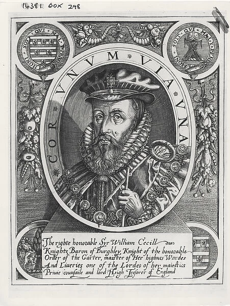 William Cecil, 1st Baron Burghley (engraving)
