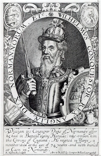 William the Conqueror, 1618 (engraving)