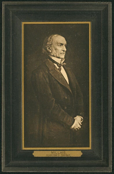 William Gladstone, British Prime Minister (litho)