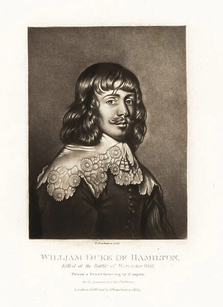 William Hamilton, 2nd Duke of Hamilton, 1814 (engraving)