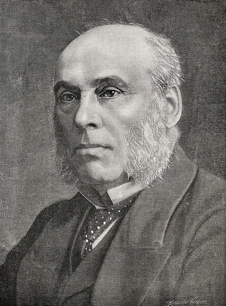 William Henry Smith, from The English Illustrated Magazine, 1891-92 (litho)