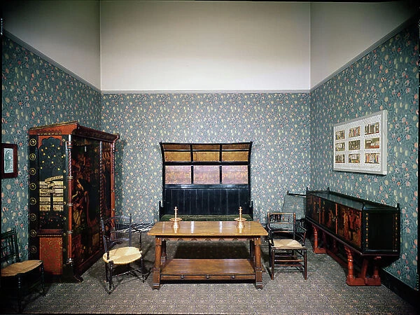 William Morris interior, c.1860