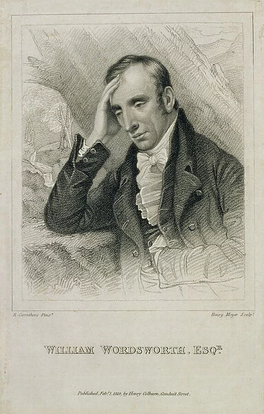 William Wordsworth (1770-1850), engraved by Henry Meyer (1782-1847), 1819 (engraving)
