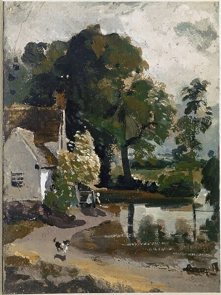 Willy Lotts House, near Flatford Mill (oil on canvas, 1813)