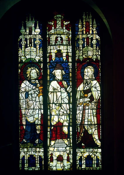 The Winchester window, depicting St. John the Evangelist, St