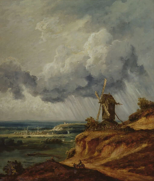 The Windmill of Argenteuil, c. 1830 (oil on canvas)