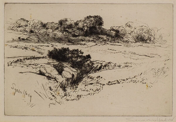 Windmill Hill No. 2, 19th century (etching)