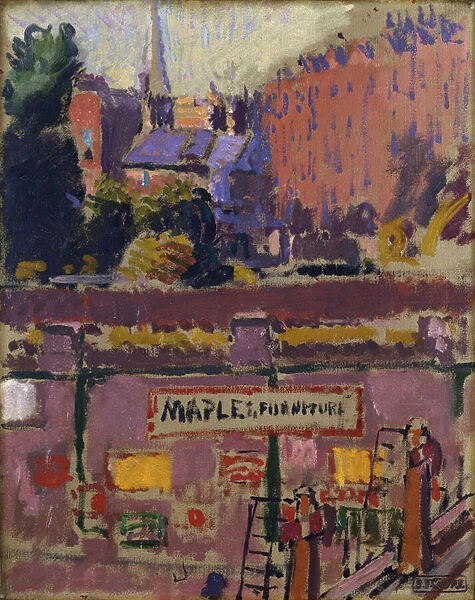 From a Window in Hampstead, 1911 (oil on canvas)