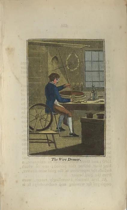 Framed Print : Wire Drawer
