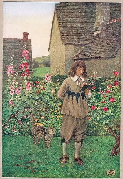 The Wish, illustration from The Book of Old English Songs and Ballads, published by Stodder and Houghton, c. 1910 (colour litho)
