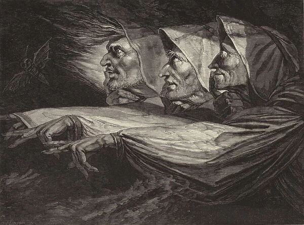 The Witches in 'Macbeth'(engraving)