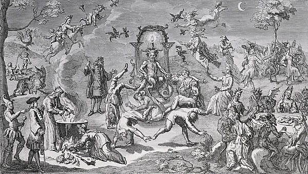 The Witches sabbath (engraving)