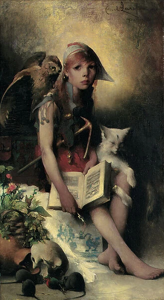 The Witchs Daughter, 1881 (oil on canvas)