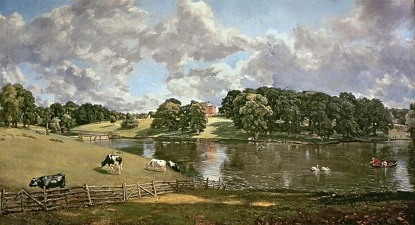 Wivenhoe Park, Essex, 1816 (oil on canvas)