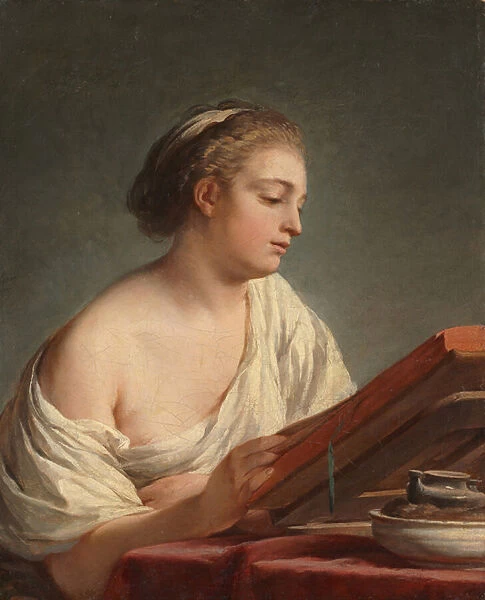 Woman Reading, 1769 (oil on canvas)