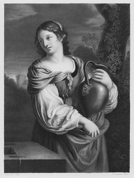 The Woman of Samaria, from the picture in the Royal Collection (engraving)