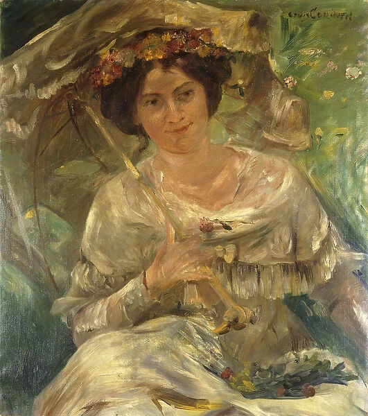 Woman in the Sunshine; Dame im Sonnenschein, 1910 (oil on canvas)