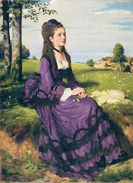 Woman in Violet, 1874