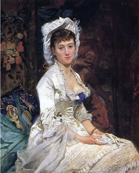 Woman in White, 1879 (oil on canvas)