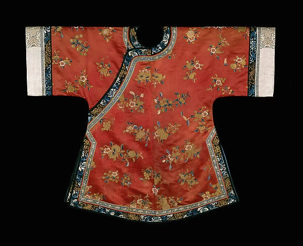 Woman's Ao (Short Robe), 1800-50 (silk)