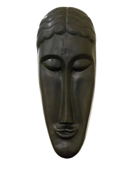 Woman's head (cast resin)