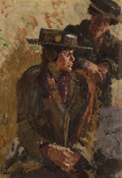Two Women, 1911 (oil on canvas)