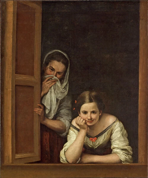 Women from Galicia at the Window, c. 1655-1660 (oil on canvas)