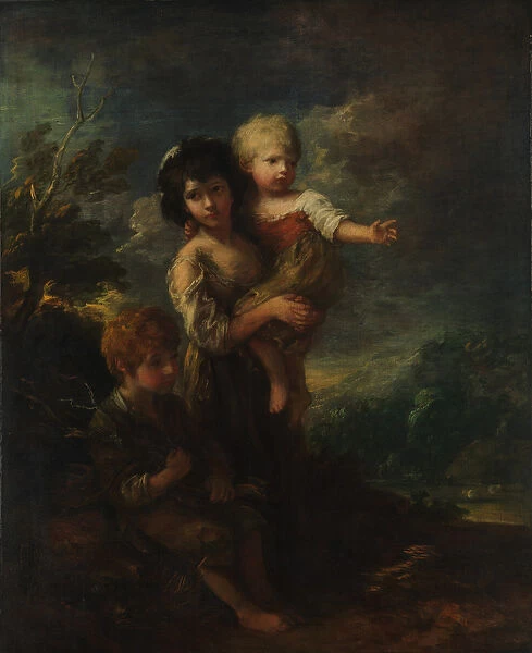 The wood gatherers, 1787 (oil on canvas)