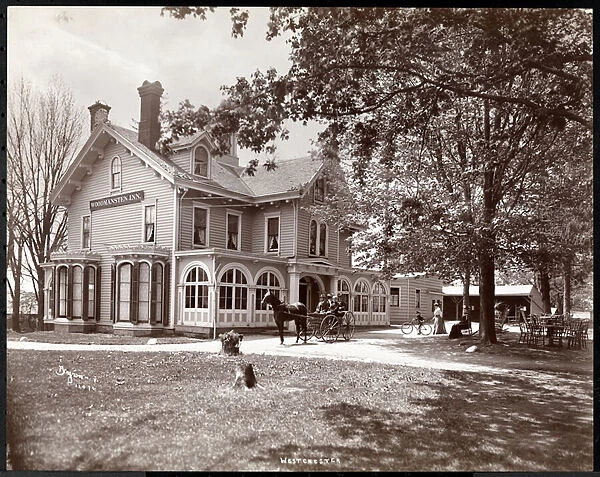 The Woodmasten Inn, Westchester, New York, 1901 (silver gelatin print)