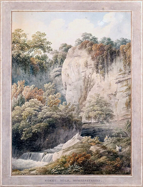 Wookey Hole, Somerset, 18th century (w  /  c)