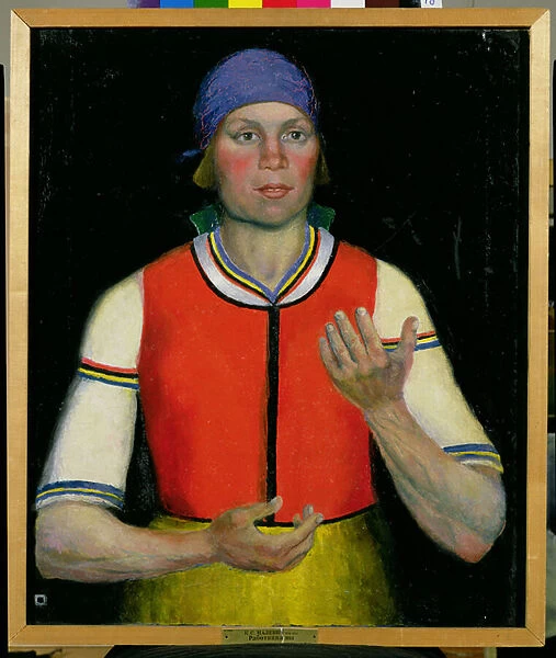 Working Woman, 1933 (oil on canvas)