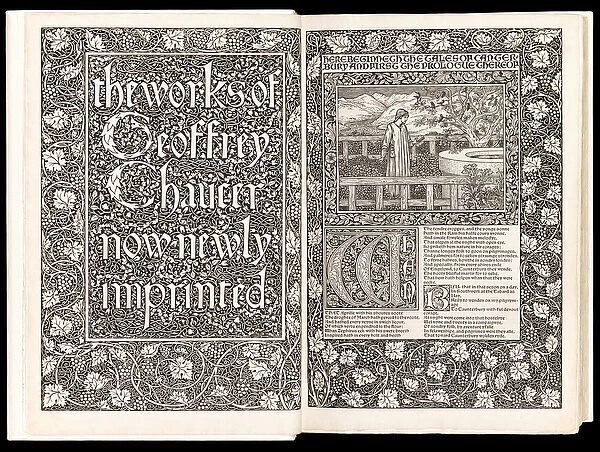 The Works of Geoffrey Chaucer Now Newly Imprinted by Geoffrey Chaucer