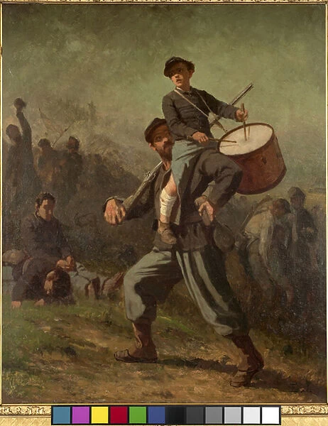 Wounded Drummer Boy, 1865-69 (oil on canvas)